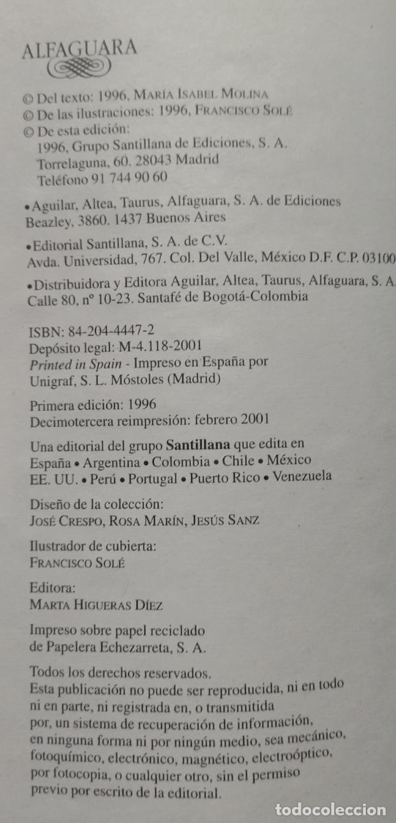 Libros de segunda mano: El Se&ntilde;or del Cero. M&ordf; Isabel Molina. 2001. - Foto 3