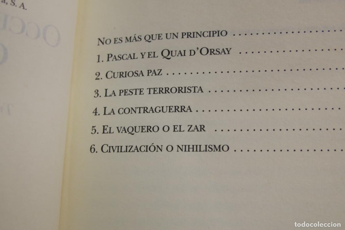 Libros de segunda mano: Occidente contra Occidente. Andr&eacute; Glucksmann - Foto 3