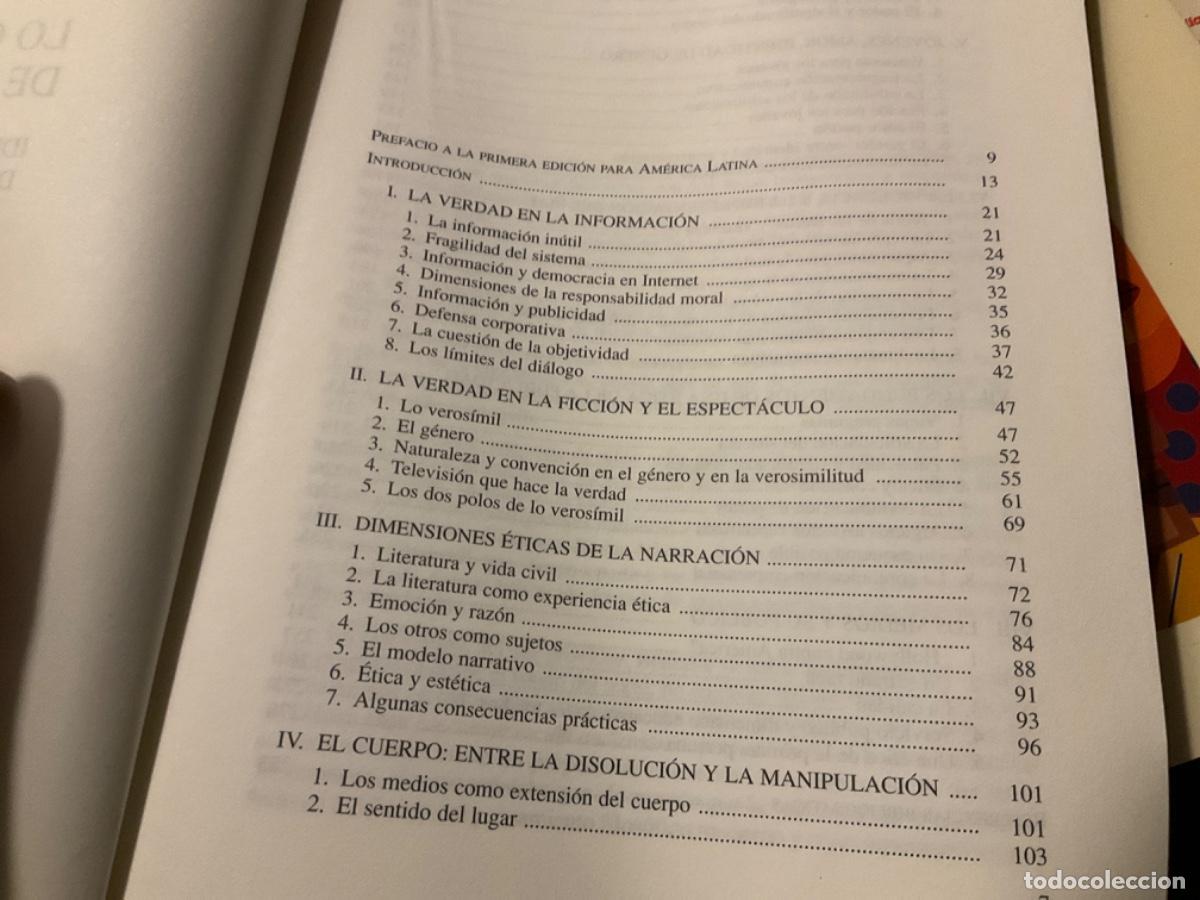 Libros de segunda mano: LO QUE QUEDA DE LOS MEDIOS - BETTETINI, GIANFRANCO - Foto 4