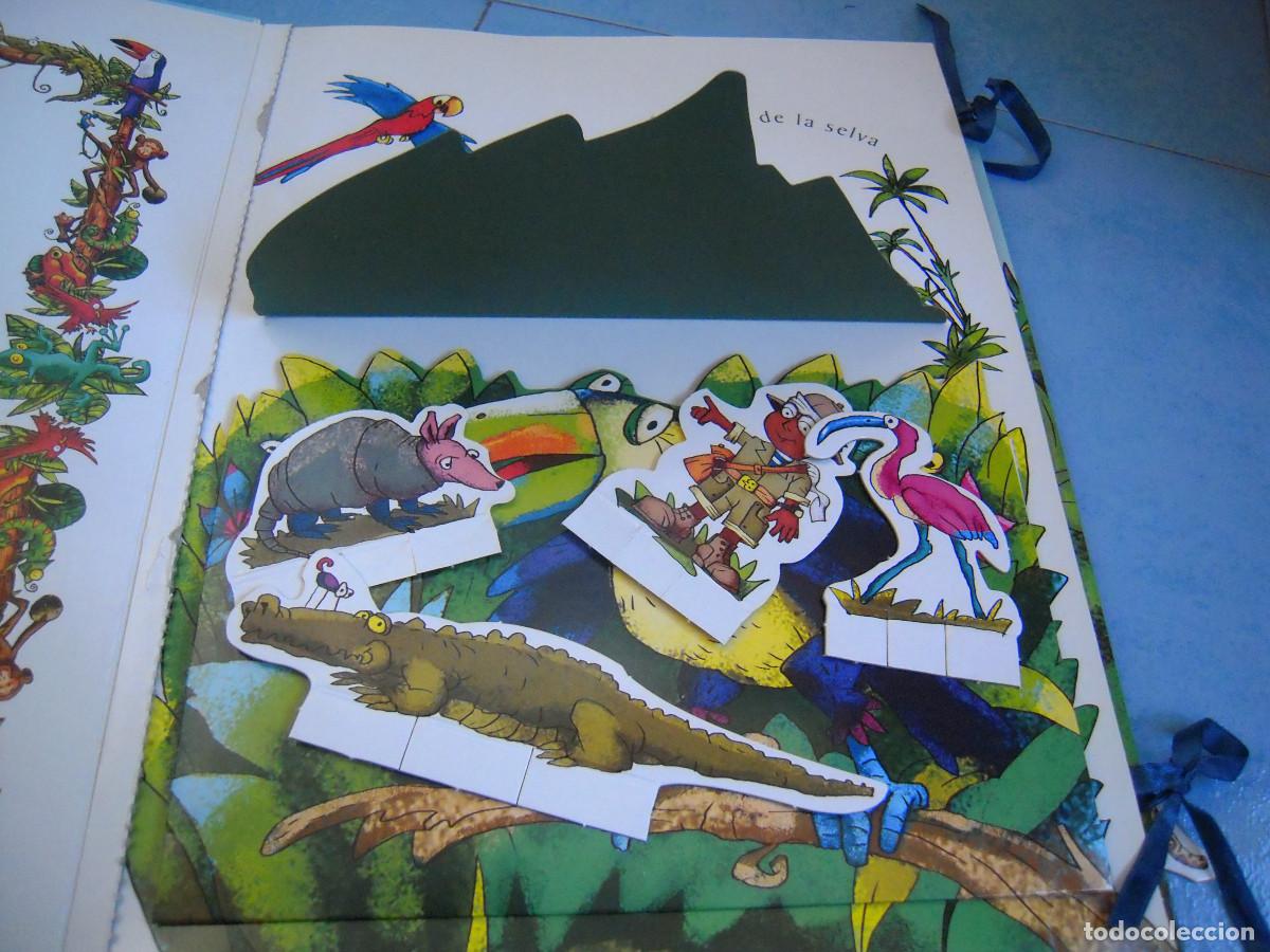 Libros de segunda mano: Libro Pop-Up La selva tropical - Foto 9