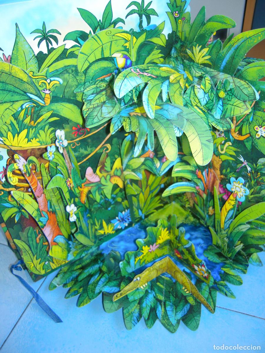 Libros de segunda mano: Libro Pop-Up La selva tropical - Foto 12