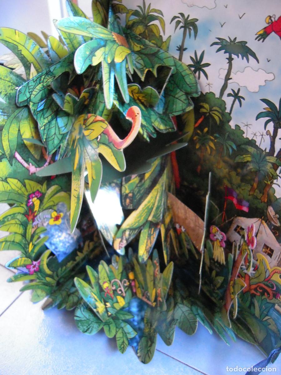 Libros de segunda mano: Libro Pop-Up La selva tropical - Foto 14
