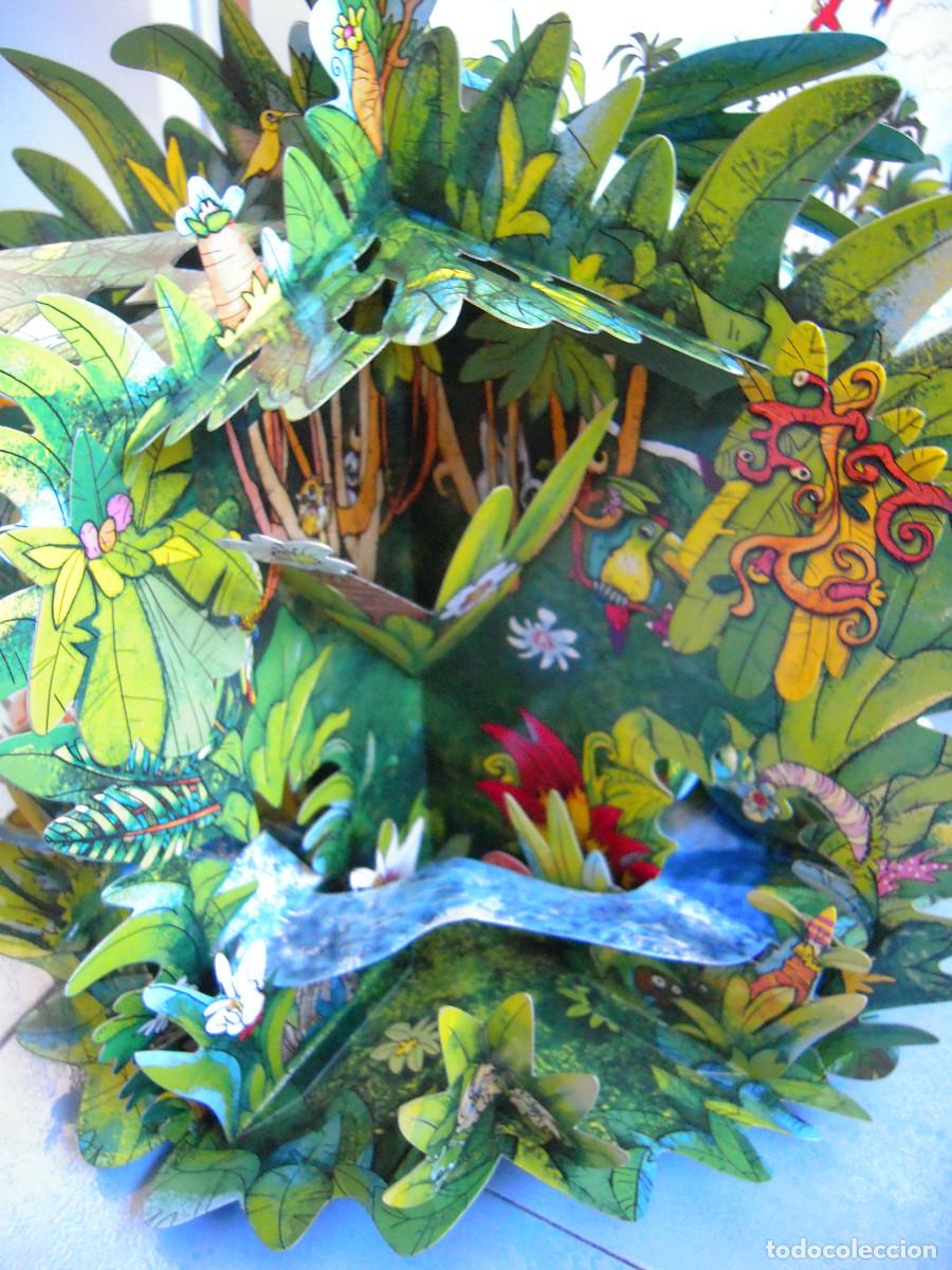 Libros de segunda mano: Libro Pop-Up La selva tropical - Foto 15
