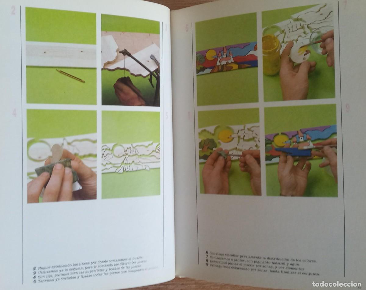 Libros de segunda mano: ESCUELA DE ARTESANIA MOVILES PUZZLES - QUORUM - Foto 2