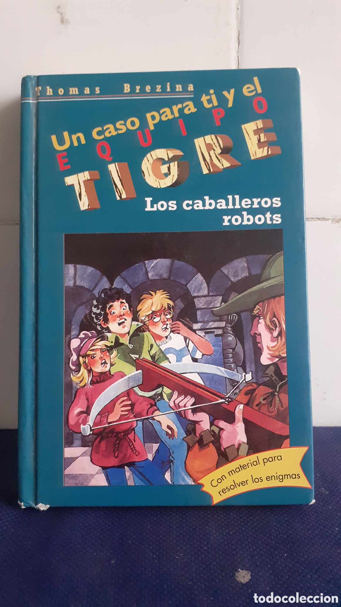 Libros de segunda mano: LOS CABALLEROS ROBOTS, THOMAS BREZINA, ESTADO ACEPTABLE - Foto 1