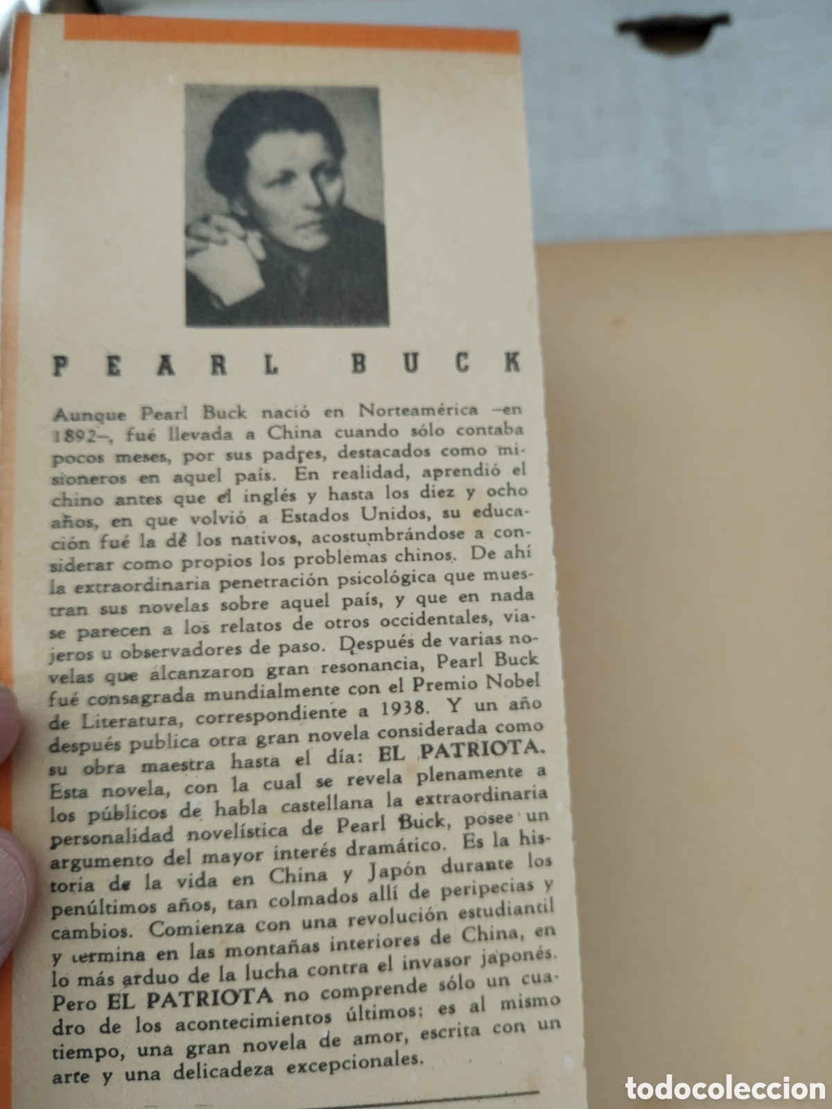 Libros de segunda mano: EL PATRIOTA/PEARL BUCK - Foto 2