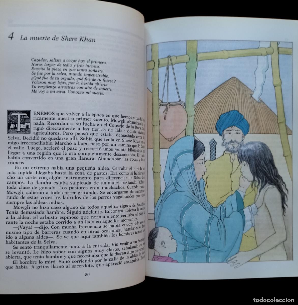 Libros de segunda mano: El libro de la selva. La Ballena Blanca. Rudyard Kipling. Buen Estado. - Foto 4