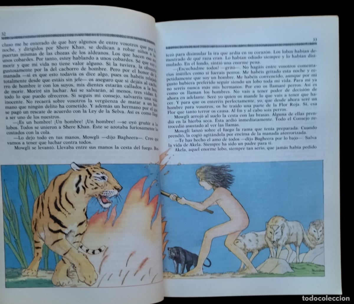 Libros de segunda mano: El libro de la selva. La Ballena Blanca. Rudyard Kipling. Buen Estado. - Foto 6