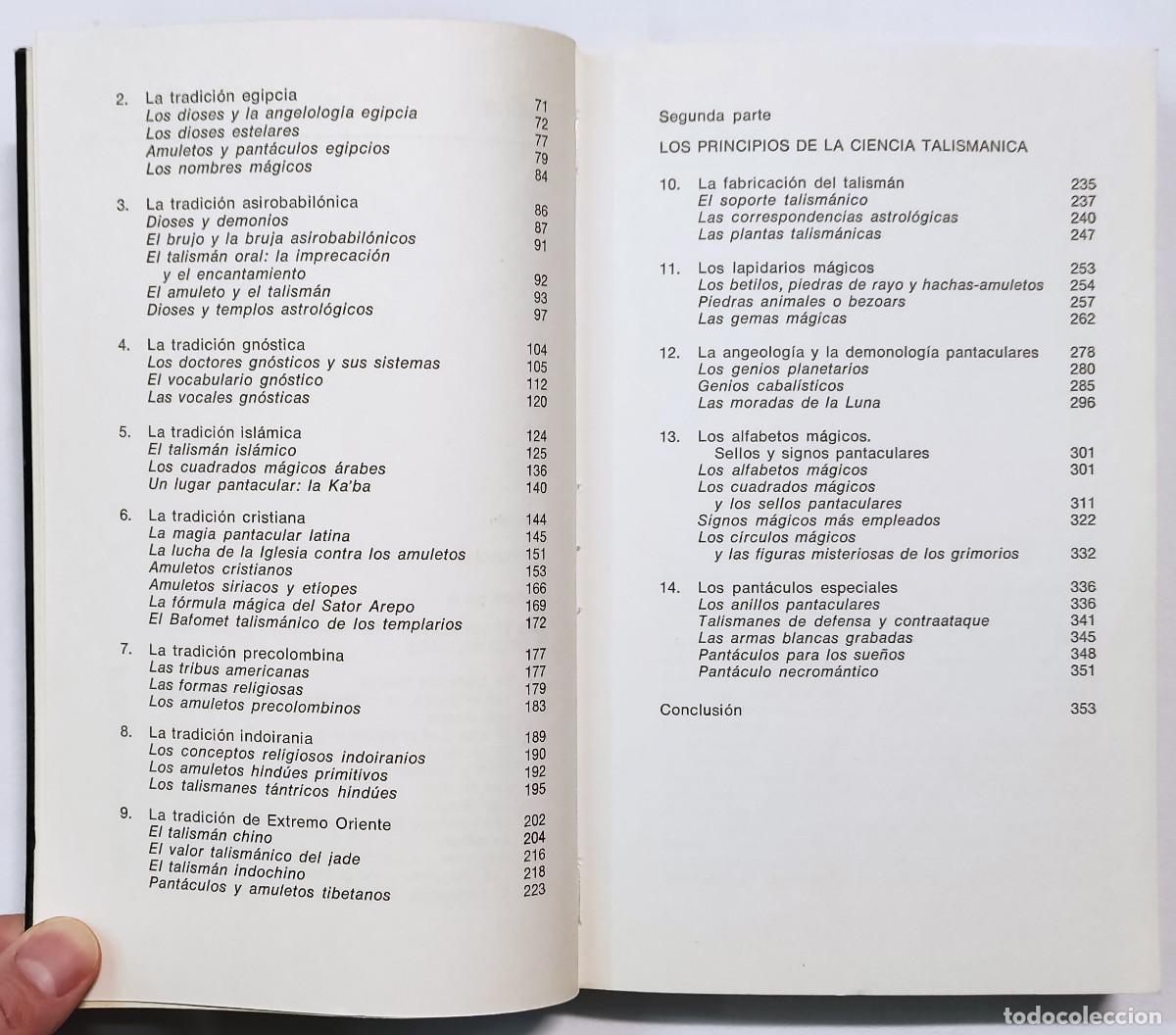 Libros de segunda mano: AMULETOS, TALISMANES Y PANT&Aacute;CULOS. JEAN RIVI&Egrave;RE. - Foto 3