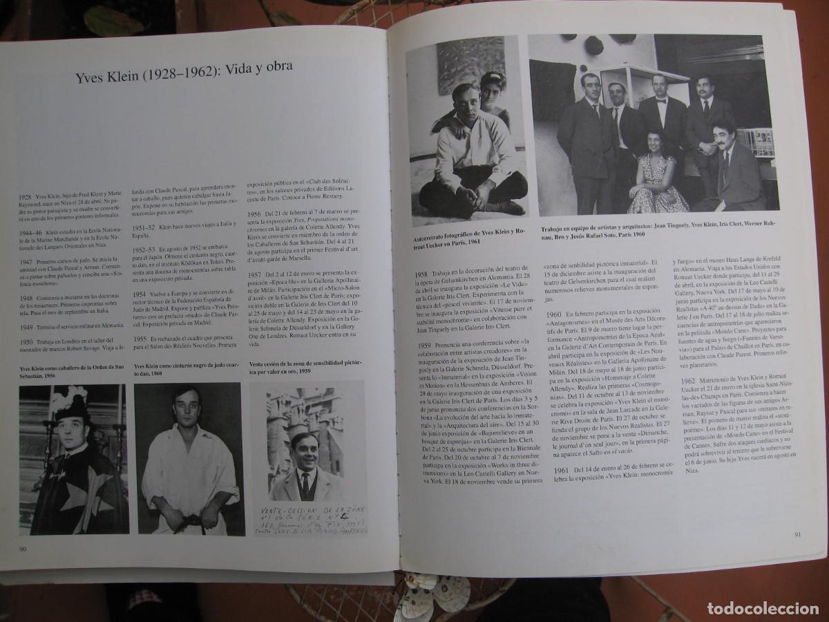 Libros de segunda mano: Catalogo Libro Yves Klein de taschen - Foto 11
