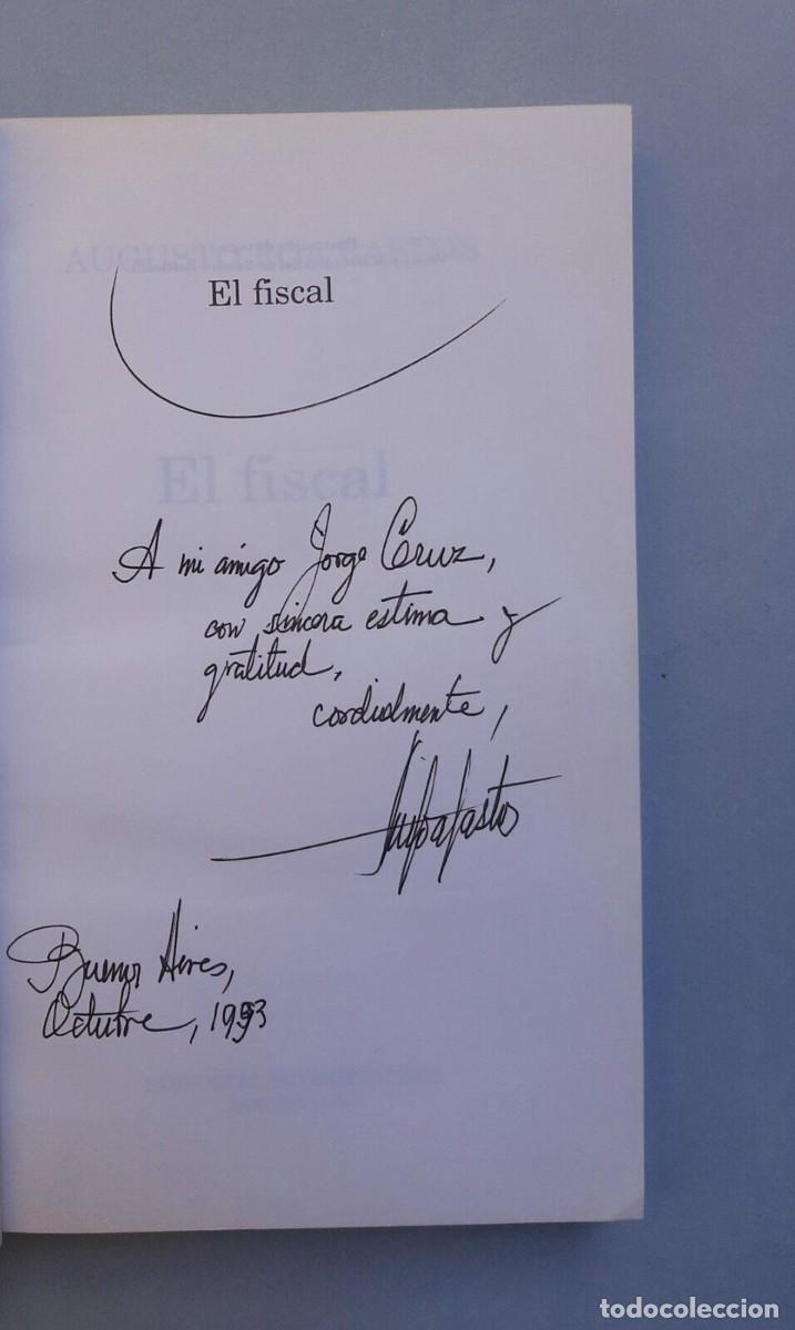 Libros de segunda mano: Roa Bastos, Augusto - El Fiscal- Primera Edici&oacute;n - SIGNED - Foto 2