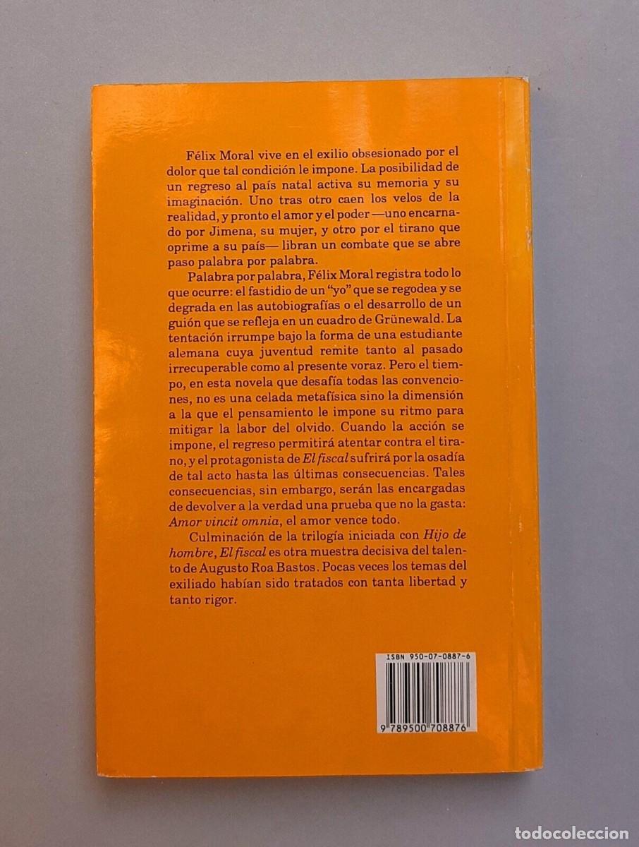 Libros de segunda mano: Roa Bastos, Augusto - El Fiscal- Primera Edici&oacute;n - SIGNED - Foto 4