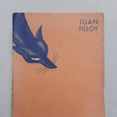 Libros de segunda mano: FILLOY, JUAN - CATERVA - PRIMERA EDICIÓN - 1937 FIRMADO SIGNED. Lote 384609274