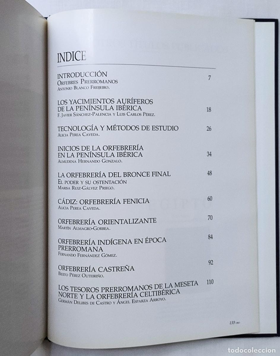 Libros de segunda mano: ORO, ORFEBRER&Iacute;A ANTIGUA EN HISPANIA. - Foto 5