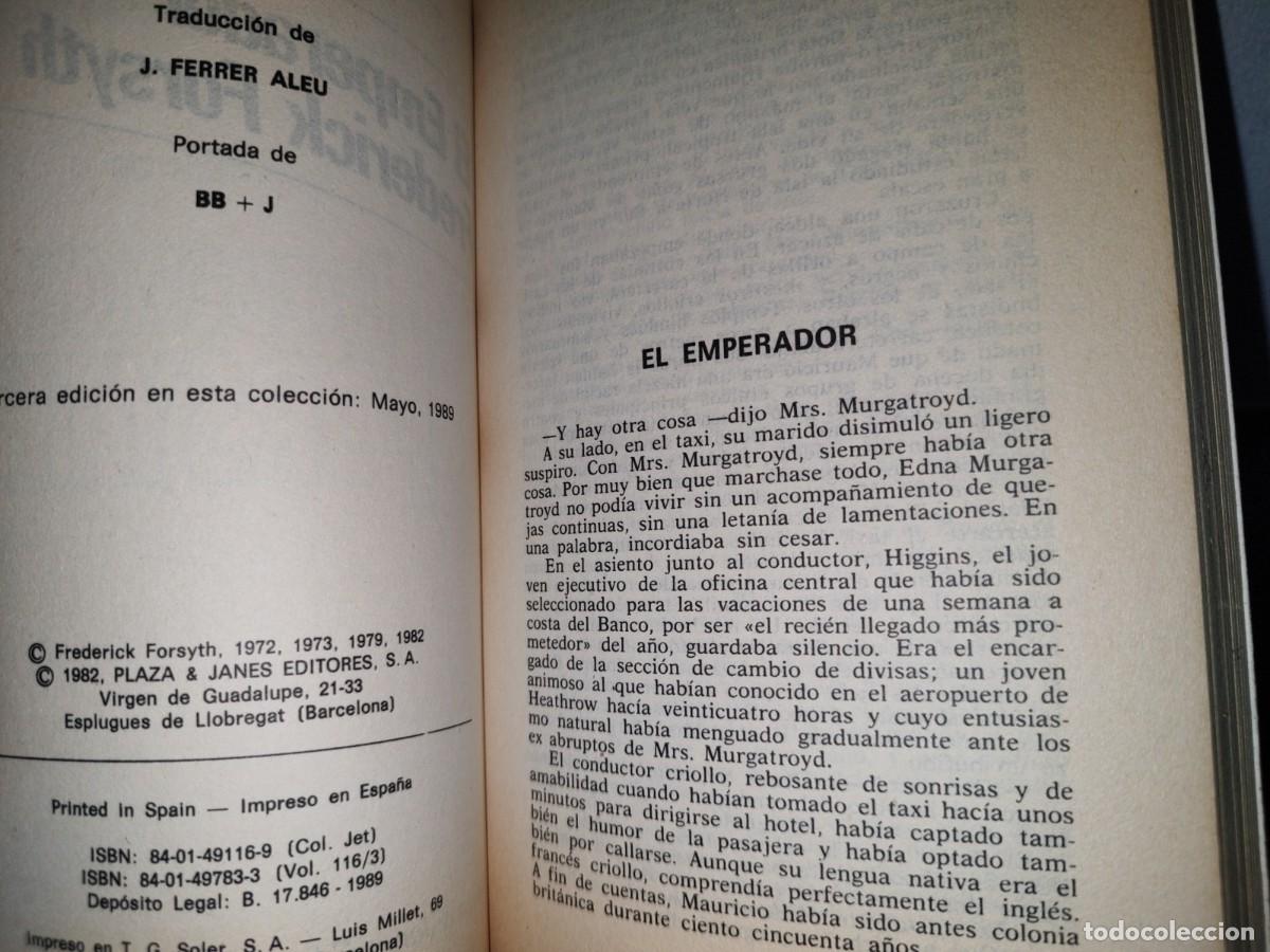 Libros de segunda mano: 57- EL EMPERADOR - FREDERICK FORSYTH - Foto 4