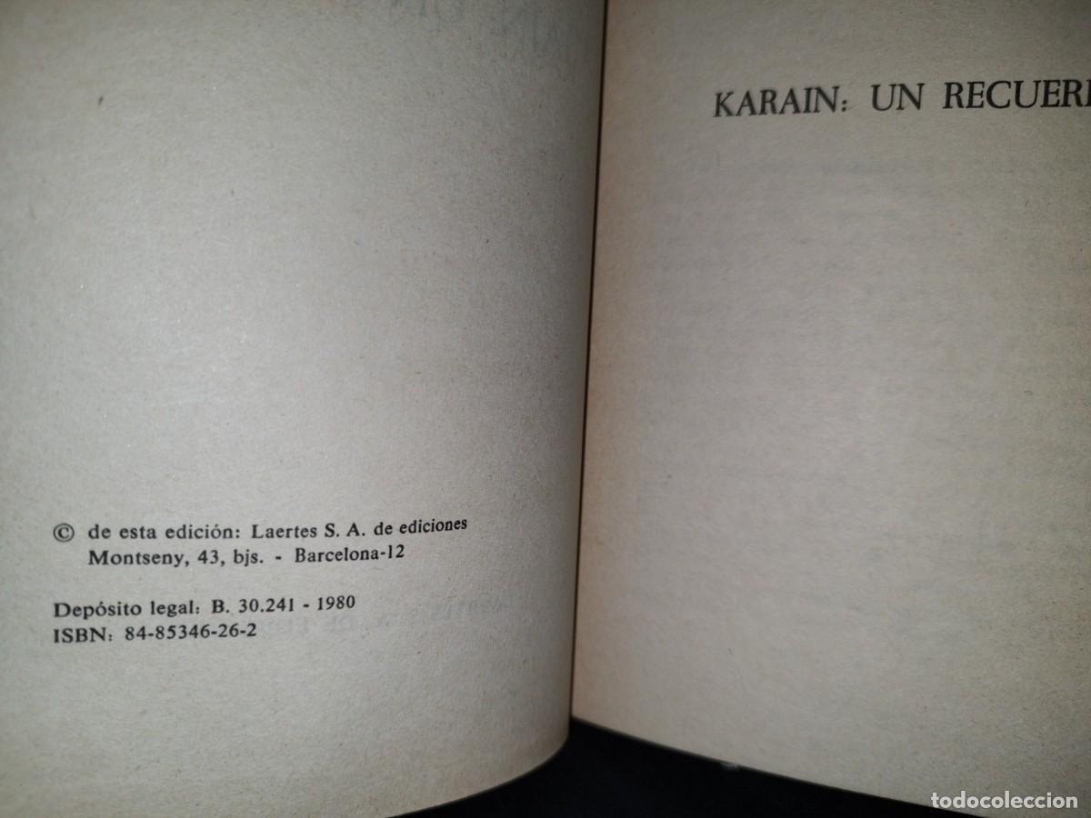 Libros de segunda mano: 57- KARAIN: UN RECUERDO - JOSEPH CONRAD - 1980 - Foto 5