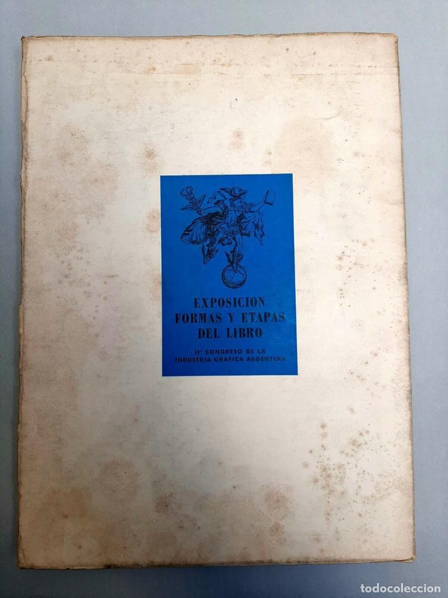 Libros de segunda mano: Exposicion Formas y Etapas del Libro - 1964 - Ra&uacute;l Mario Rosarivo SIGNED - Foto 5
