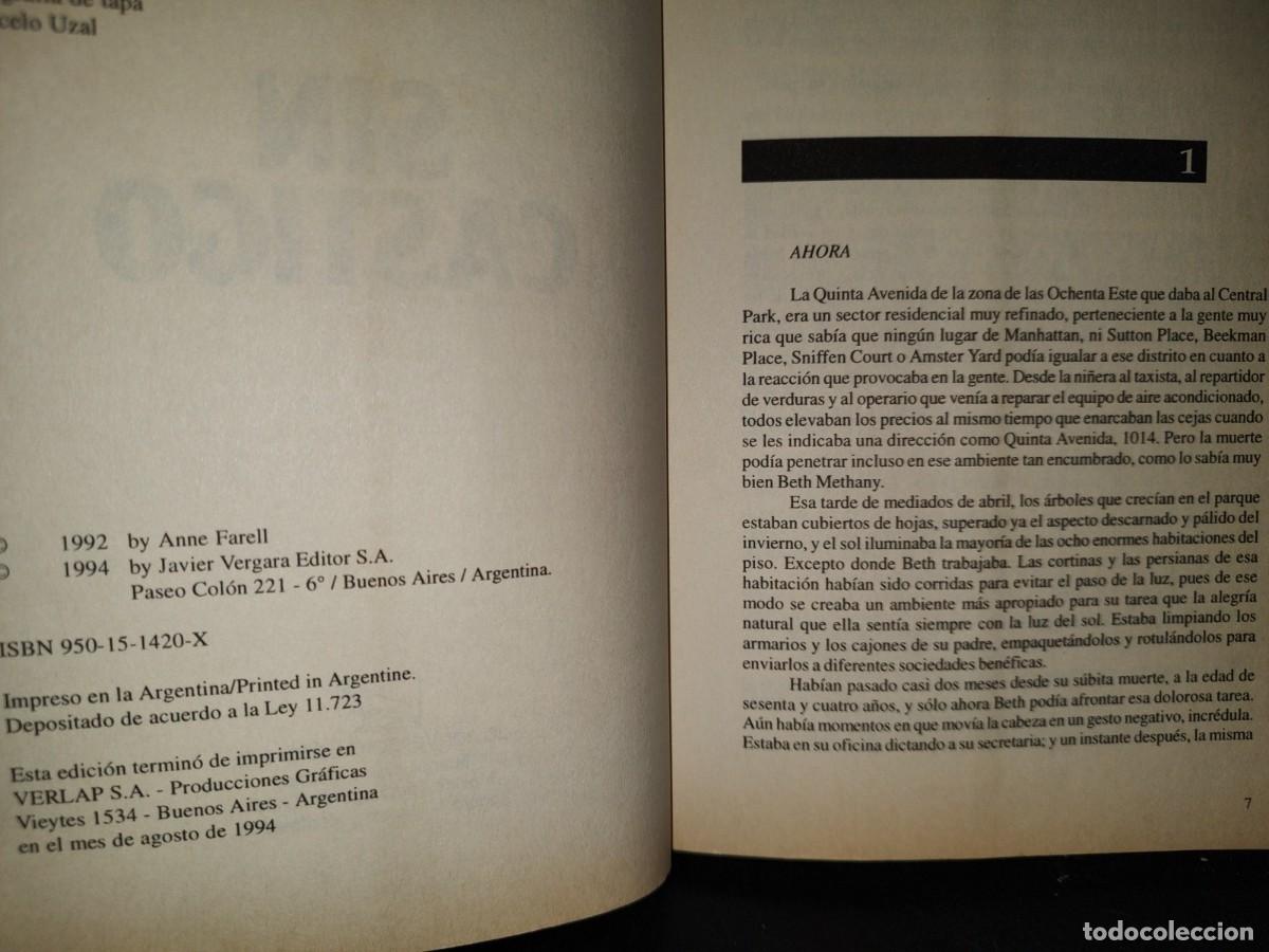 Libros de segunda mano: 57- SIN CASTIGO - ANNE FARRELL - Foto 5