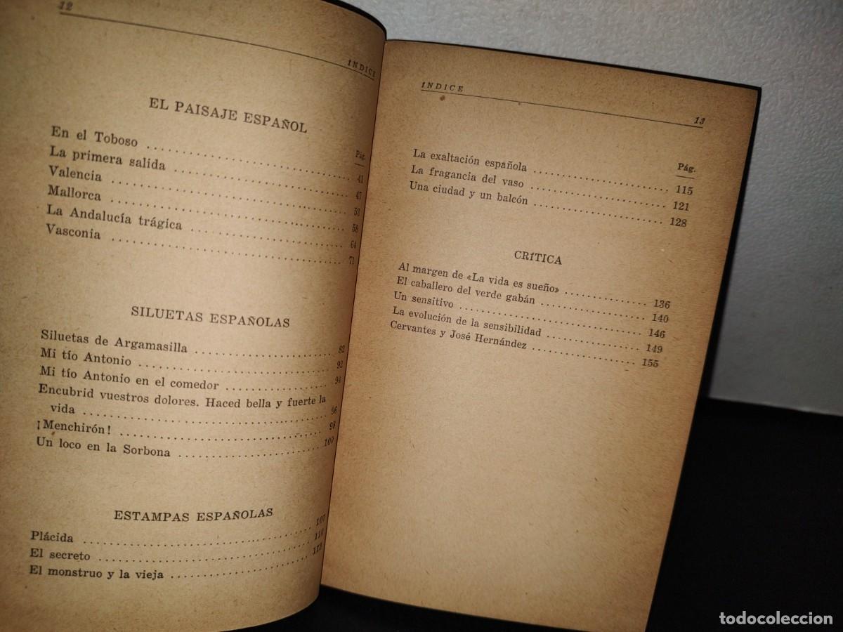 Libros de segunda mano: 57- VISI&Oacute;N DE ESPA&Ntilde;A - AZOR&Iacute;N - 1941 - Foto 5