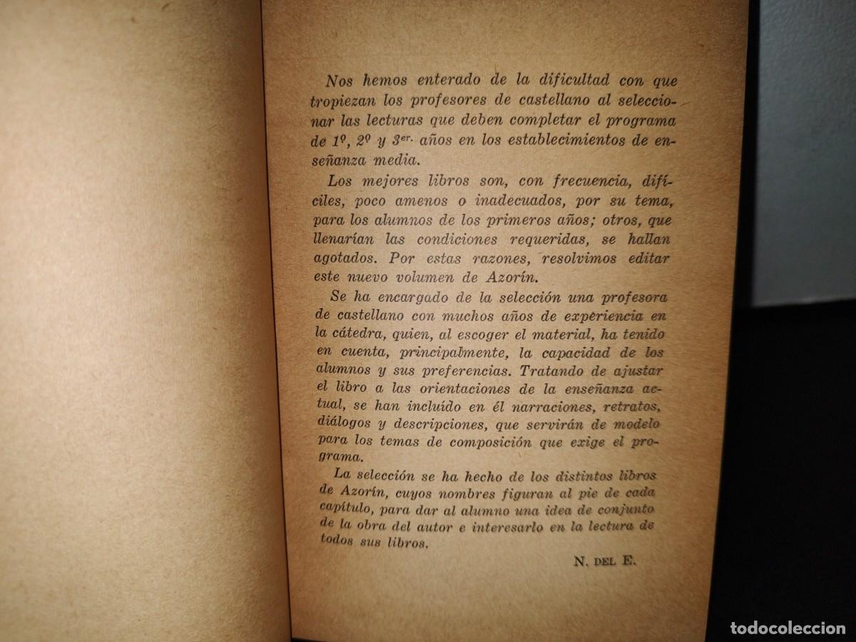 Libros de segunda mano: 57- VISI&Oacute;N DE ESPA&Ntilde;A - AZOR&Iacute;N - 1941 - Foto 6