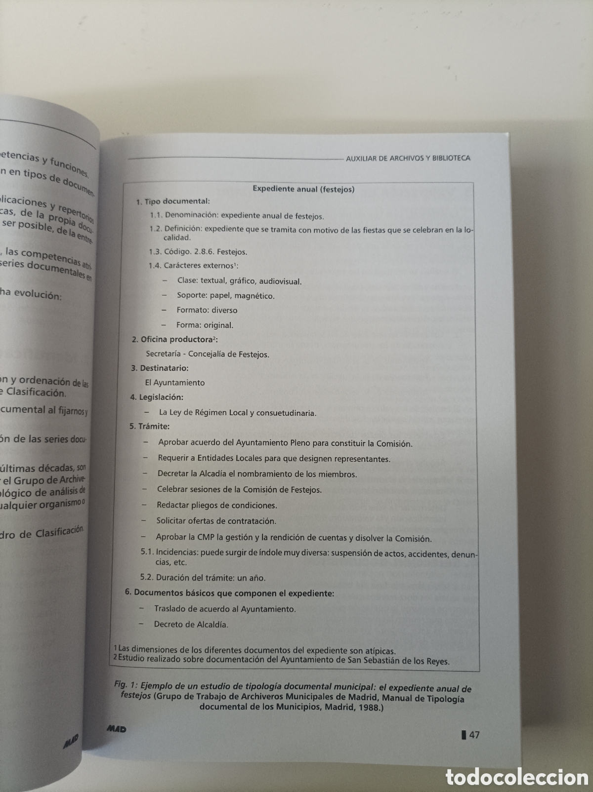 Libros de segunda mano: Auxiliar de archivos y bibliotecas. Temario general para oposiciones - Foto 6