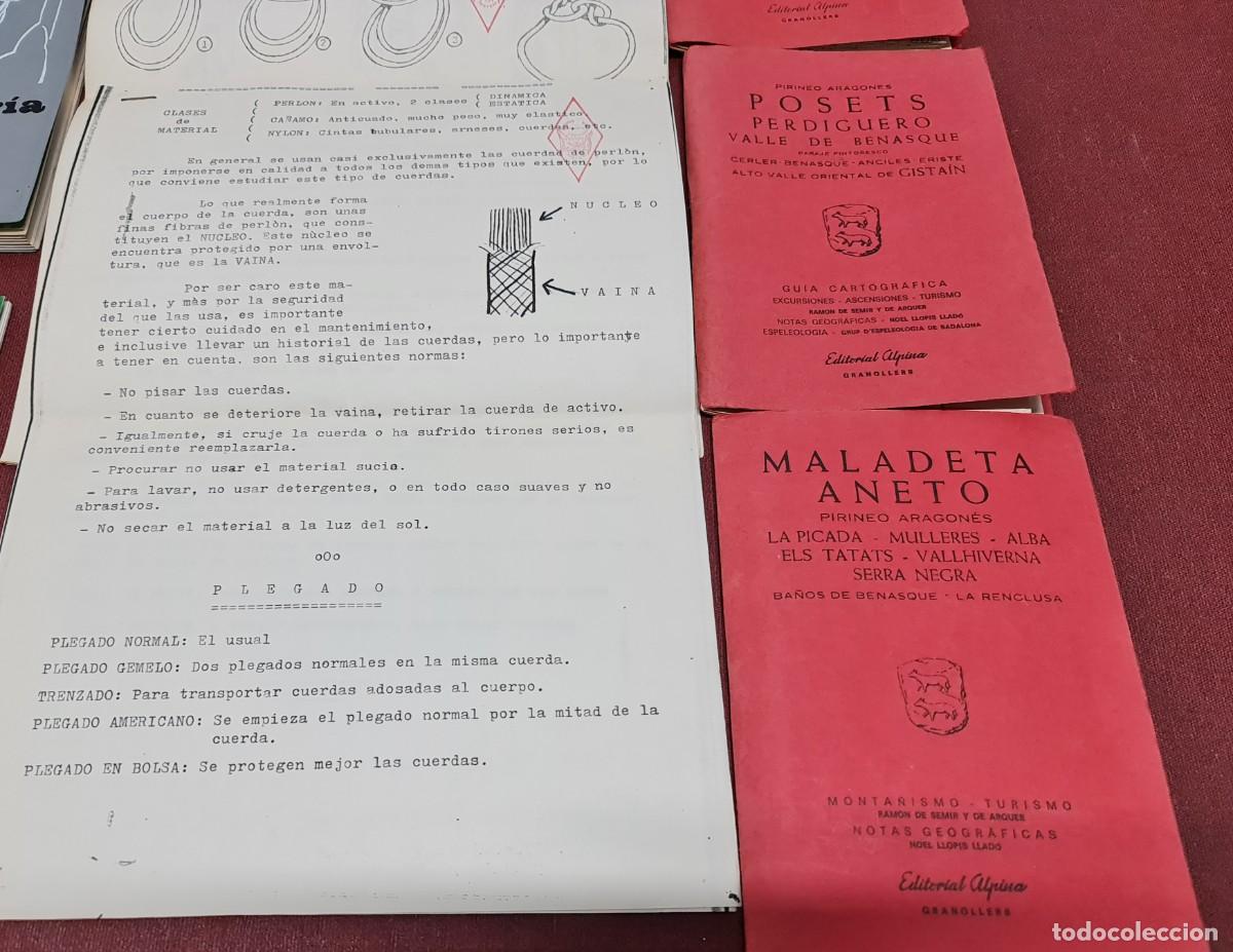 Libros de segunda mano: Lote Documentos y libros Espeleolog&iacute;a - Foto 2