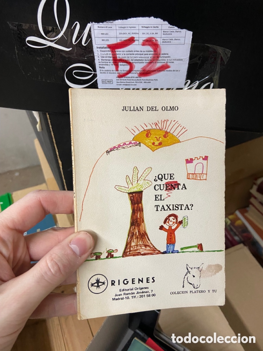 Libri di seconda mano: Caja52: &iquest;qu&eacute; cuenta el taxista? JULIAN DEL OLMO