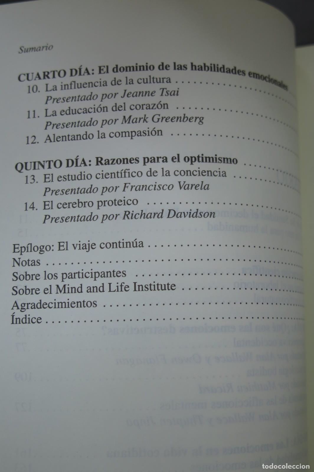 Libros de segunda mano: EMOCIONES DESTRUCTIVAS, como entenderlas y superarlas. daniel goleman - Foto 3