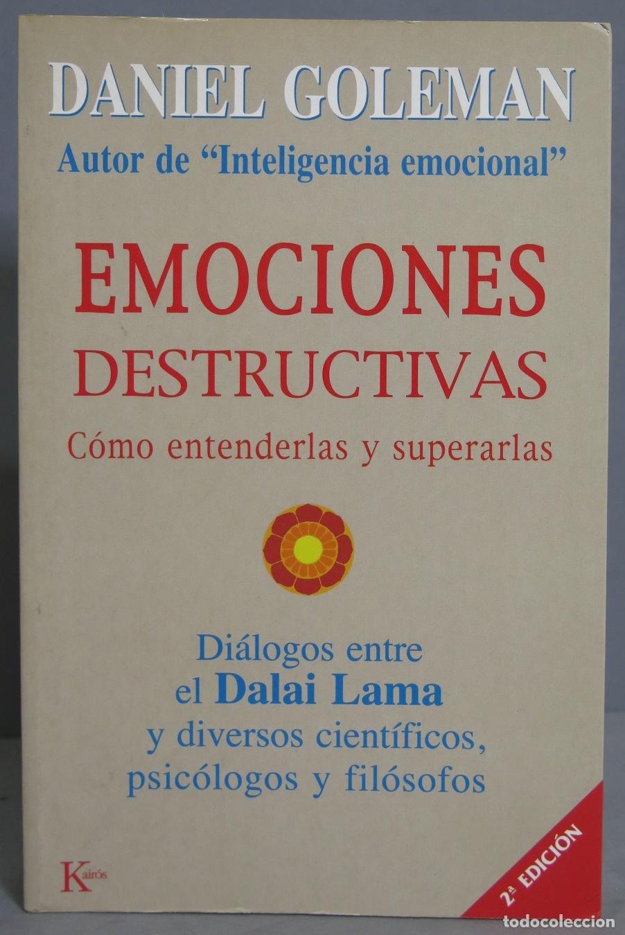 Libros de segunda mano: EMOCIONES DESTRUCTIVAS, como entenderlas y superarlas. daniel goleman - Foto 1