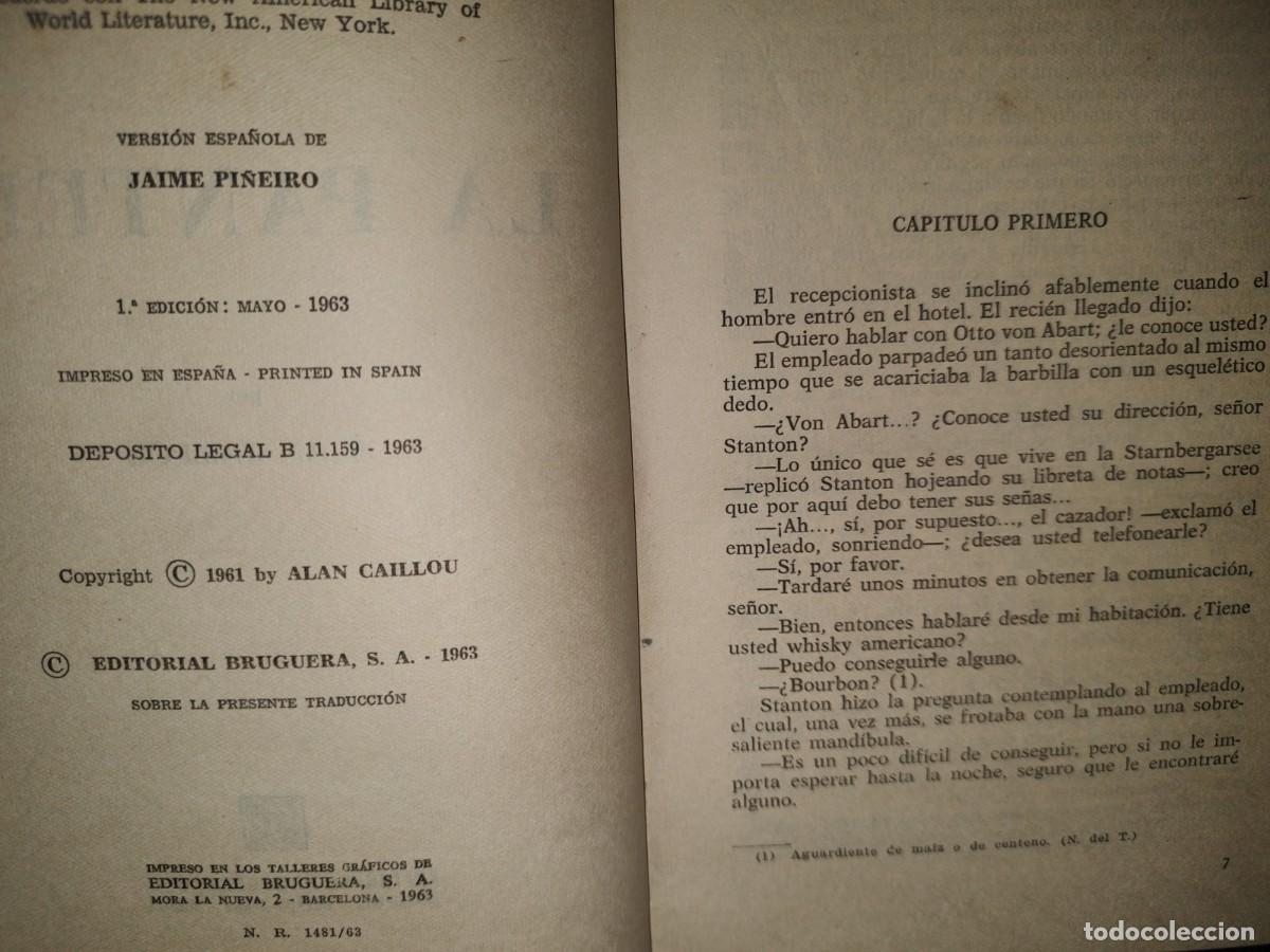 Libros de segunda mano: 57- LA PANTERA - ALAN CAILLOU - PRIMERA EDICI&Oacute;N 1963 - Foto 4