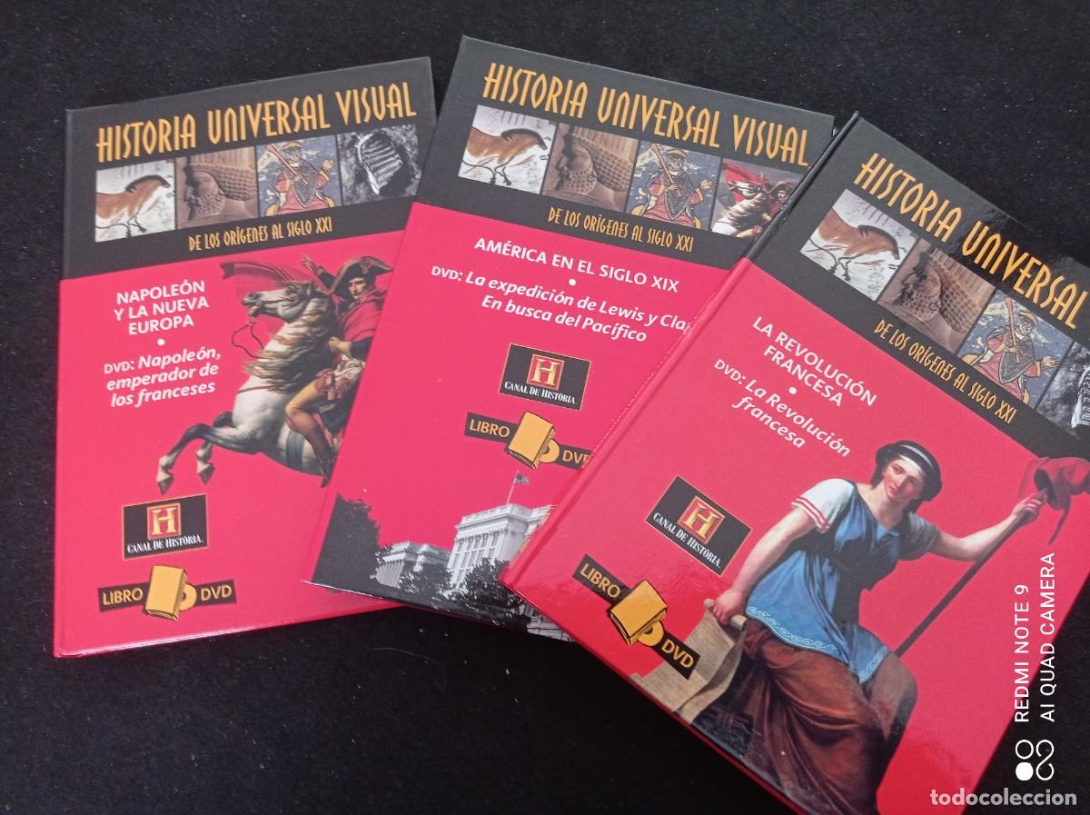 Libros de segunda mano: LOTE DE TRES LIBROS DE LA HISTORIA UNIVERSAL VISIUAL - Foto 1
