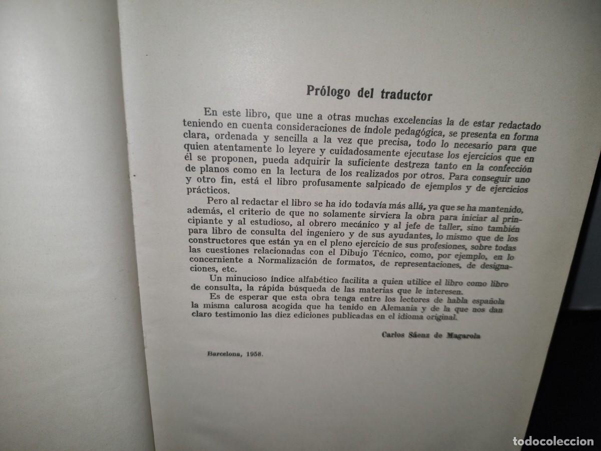 Libros de segunda mano: 58- DIBUJO T&Eacute;CNICO - ALBERT BACHMANN Y RICHARD FORBERG - 1966 - Foto 5