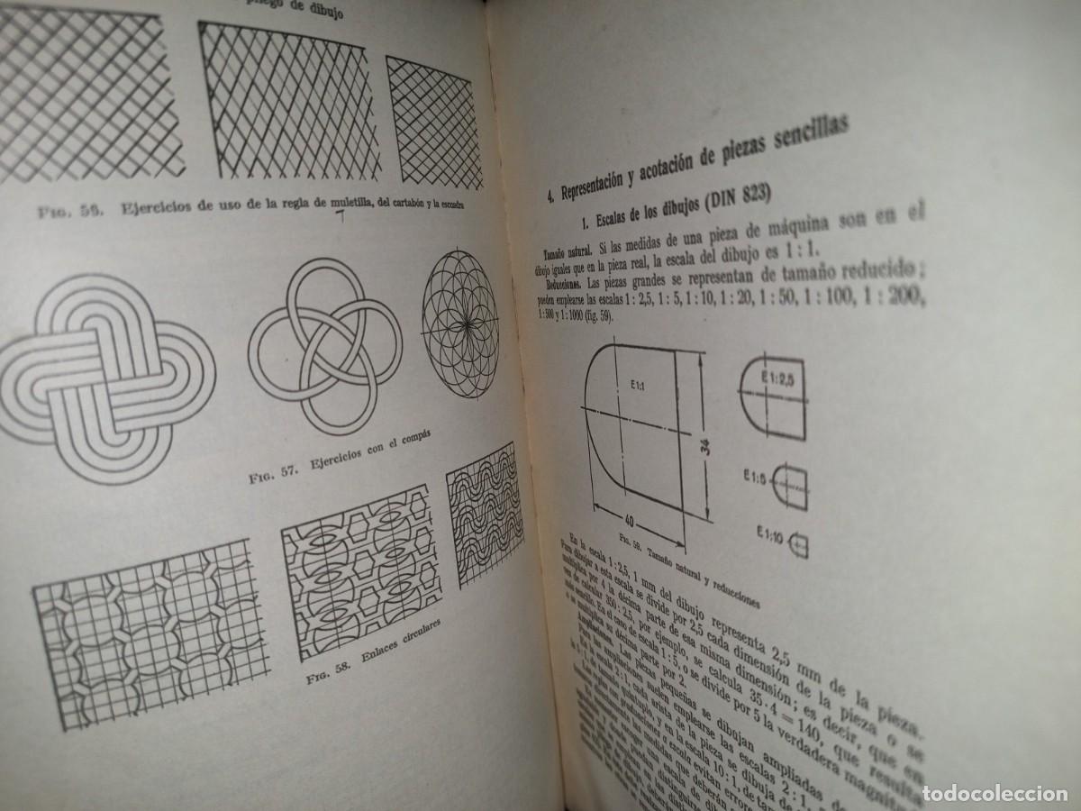 Libros de segunda mano: 58- DIBUJO T&Eacute;CNICO - ALBERT BACHMANN Y RICHARD FORBERG - 1966 - Foto 11