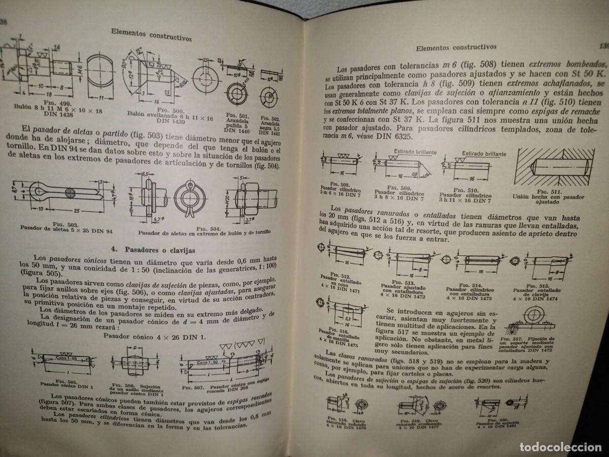 Libros de segunda mano: 58- DIBUJO T&Eacute;CNICO - ALBERT BACHMANN Y RICHARD FORBERG - 1966 - Foto 12