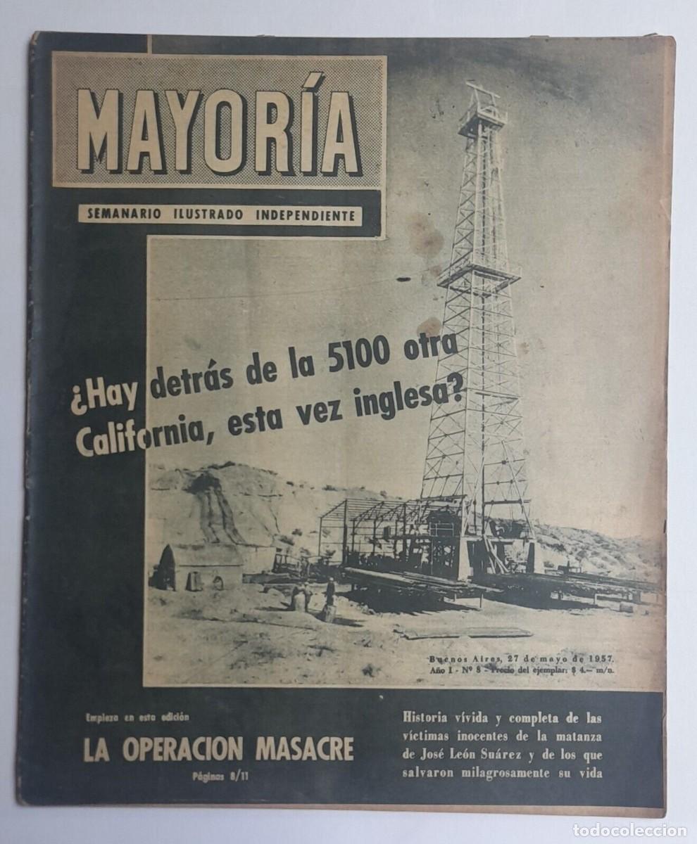 Libros de segunda mano: (Rodolfo Walsh: Operaci&oacute;n Masacre) &ldquo;Mayor&iacute;a&rdquo; 1957 - Foto 3