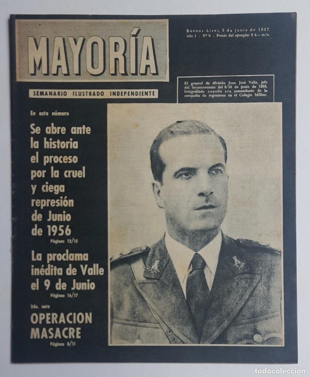 Libros de segunda mano: (Rodolfo Walsh: Operaci&oacute;n Masacre) &ldquo;Mayor&iacute;a&rdquo; 1957 - Foto 5