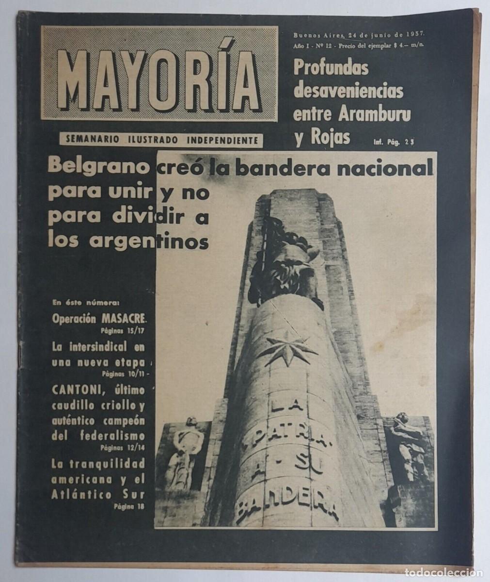 Libros de segunda mano: (Rodolfo Walsh: Operaci&oacute;n Masacre) &ldquo;Mayor&iacute;a&rdquo; 1957 - Foto 6