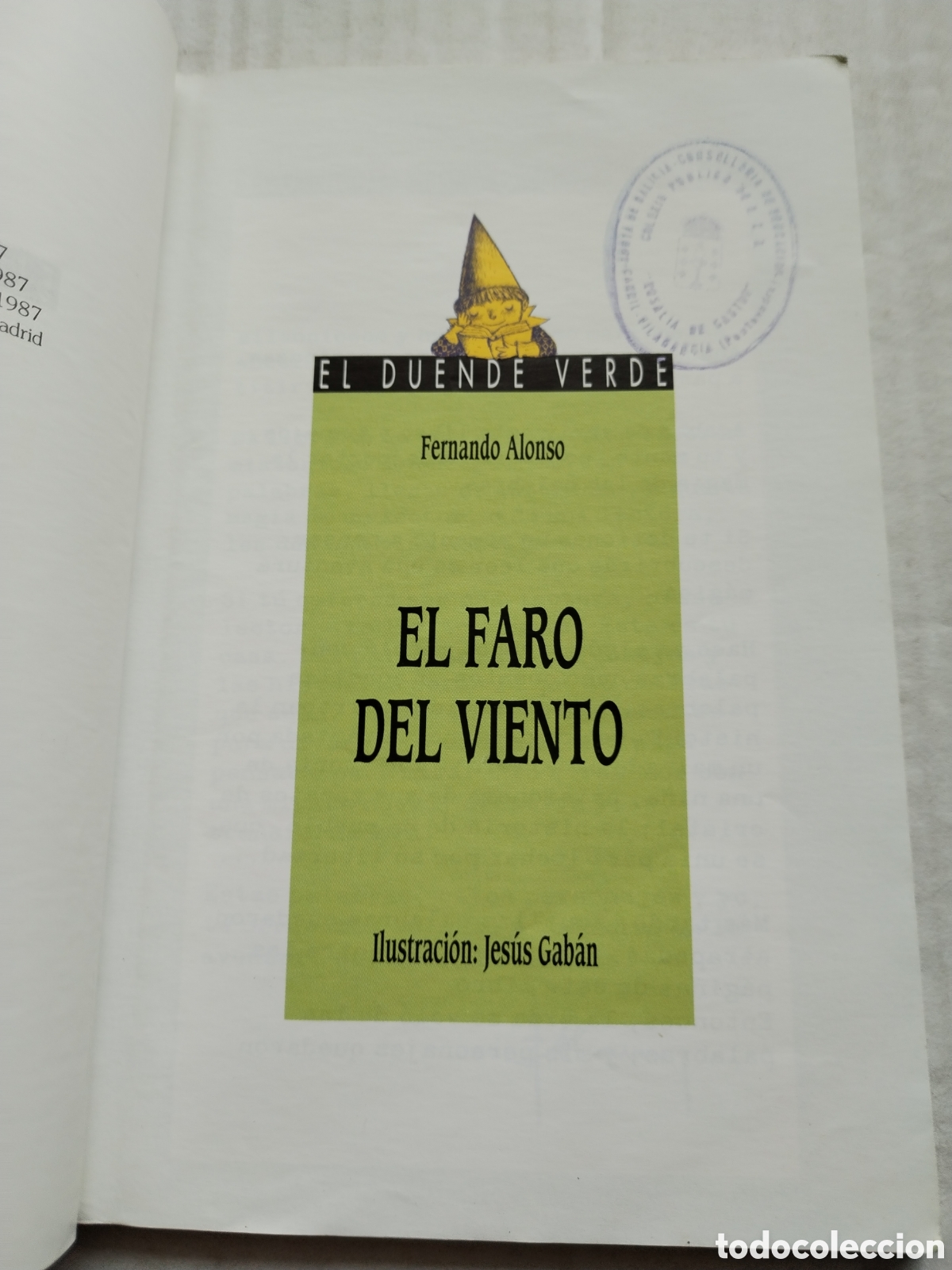 Libros de segunda mano: EL FARO DEL VIENTO/FERNANDO ALONSO - Foto 2