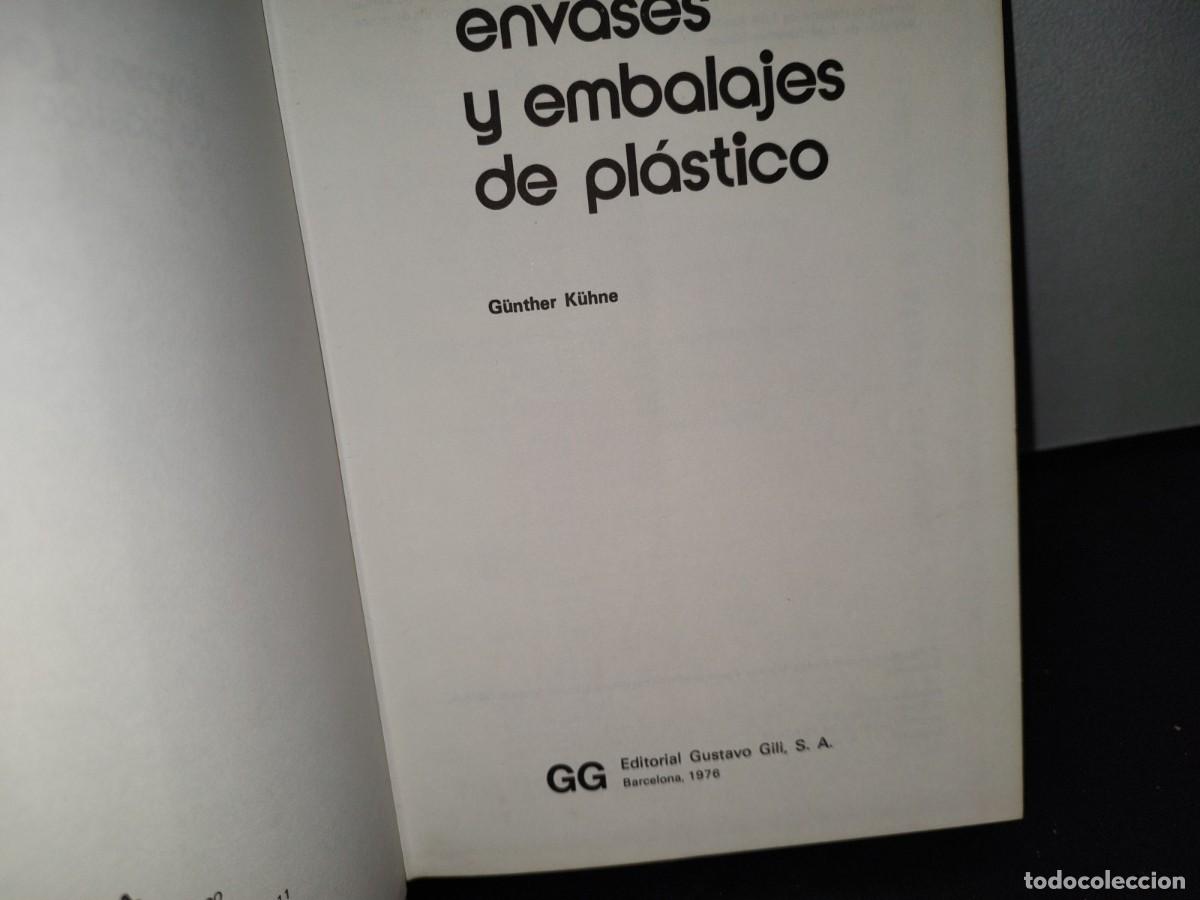 Libros de segunda mano: 58- ENVASES Y EMBALAJES DE PL&Aacute;STICO - G&Uuml;NTER K&Uuml;HNE - Foto 3
