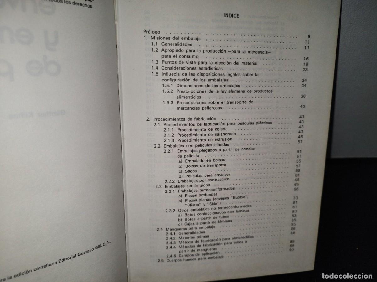 Libros de segunda mano: 58- ENVASES Y EMBALAJES DE PL&Aacute;STICO - G&Uuml;NTER K&Uuml;HNE - Foto 4