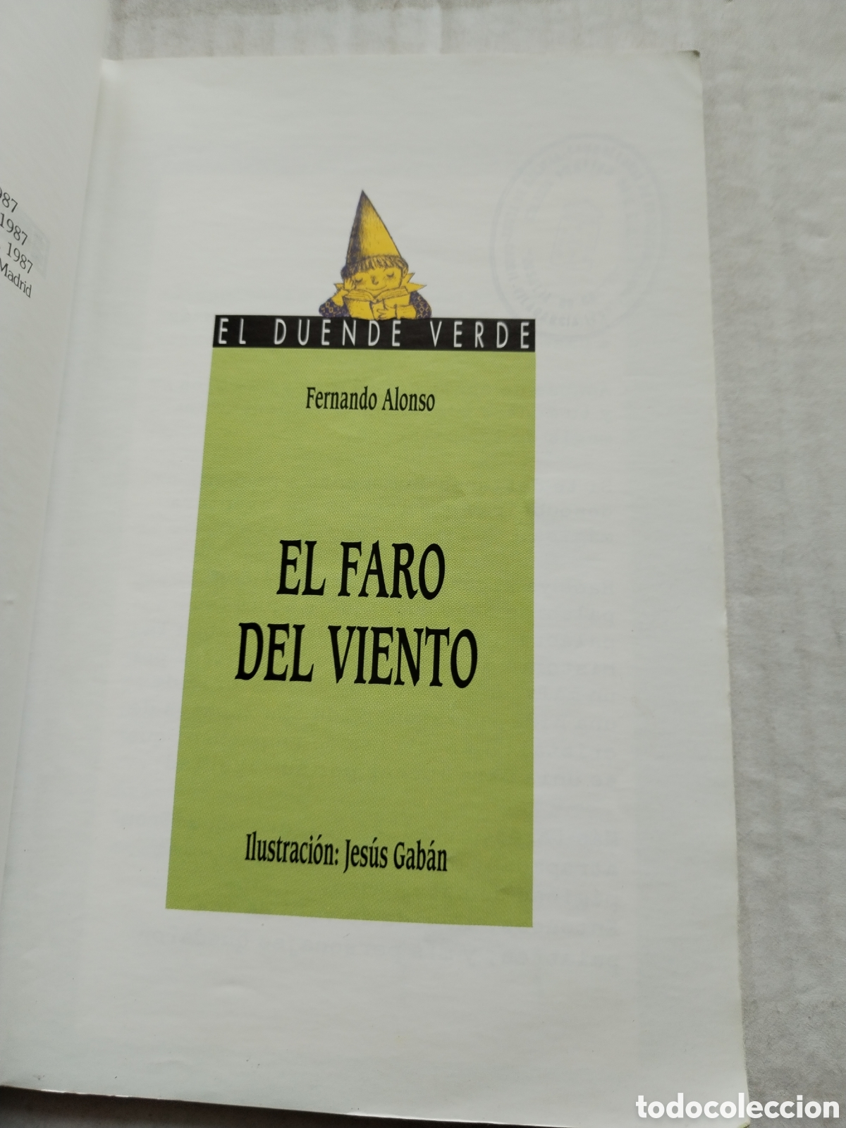 Libros de segunda mano: EL FARO DEL VIENTO/FERNANDO ALONSO - Foto 2