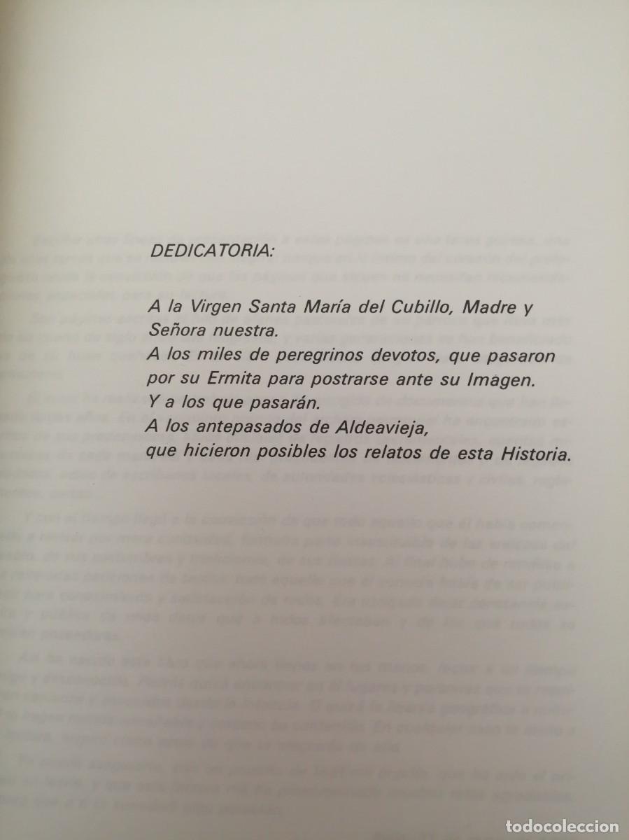 Libros de segunda mano: ALDEAVIEJA Y EL CUBILLO (PRIMERA EDICI&Oacute;N) - Foto 3