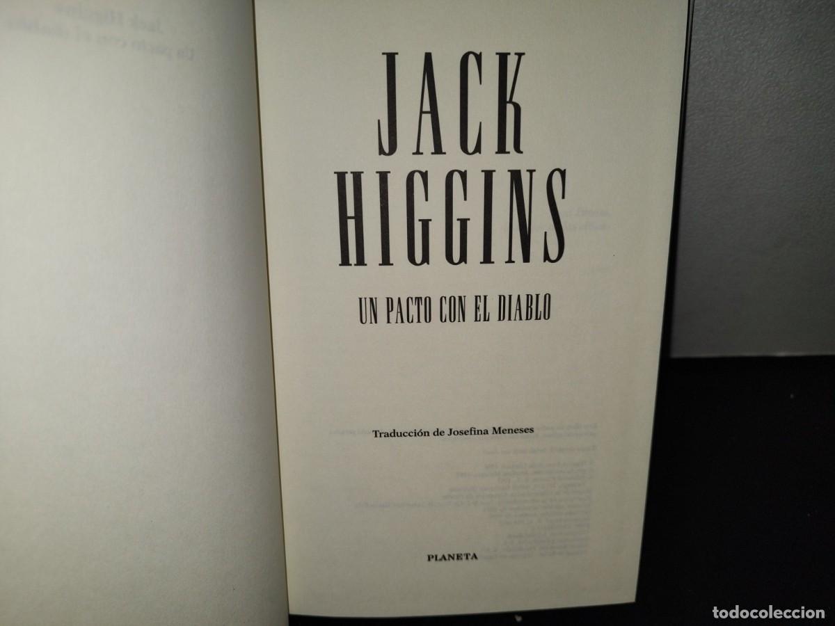 Libros de segunda mano: 58- UN PACTO CON EL DIABLO - JACK HIGGINS - Foto 4