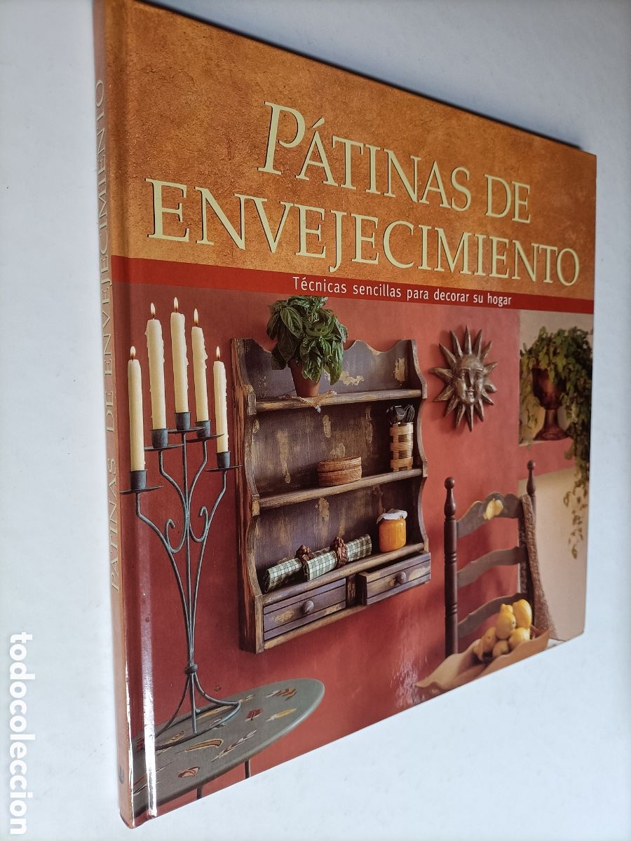 Libros de segunda mano: P&aacute;ginas de envejecimiento. T&eacute;cnicas sencillas para decorar su hogar. Artesan&iacute;a manualidades