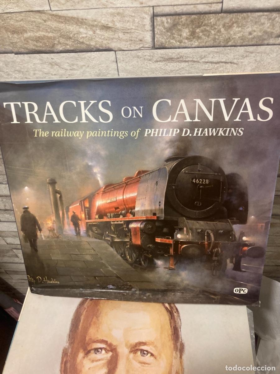 Libros de segunda mano: Magnifico libro de tem&aacute;tica de trenes, en ingl&eacute;s - Foto 1