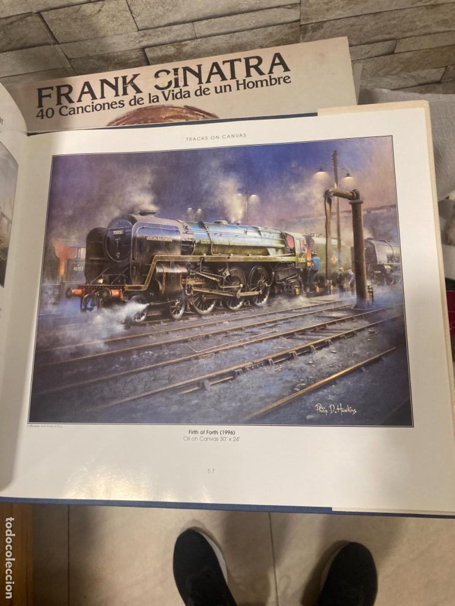 Libros de segunda mano: Magnifico libro de tem&aacute;tica de trenes, en ingl&eacute;s - Foto 5