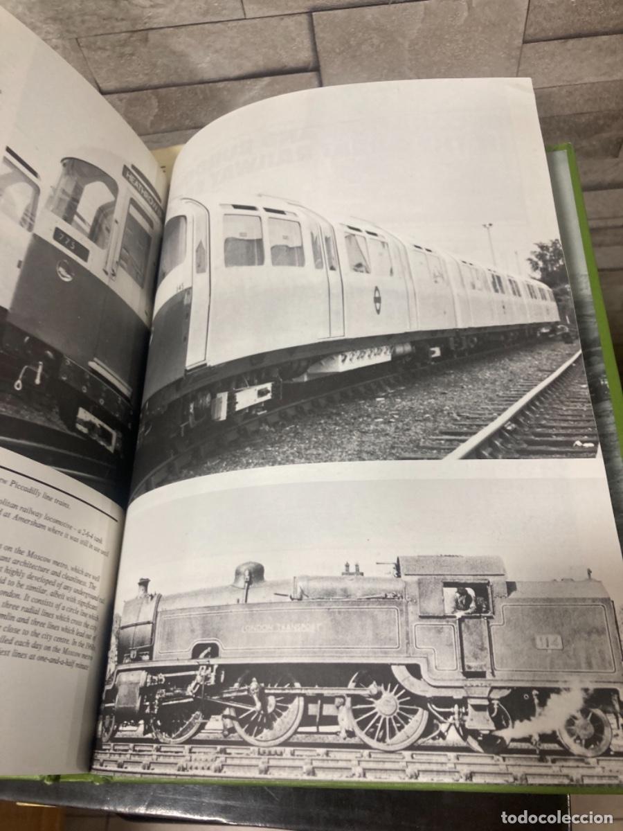 Libros de segunda mano: Magnifico libro de tem&aacute;tica de trenes, en ingl&eacute;s - Foto 2