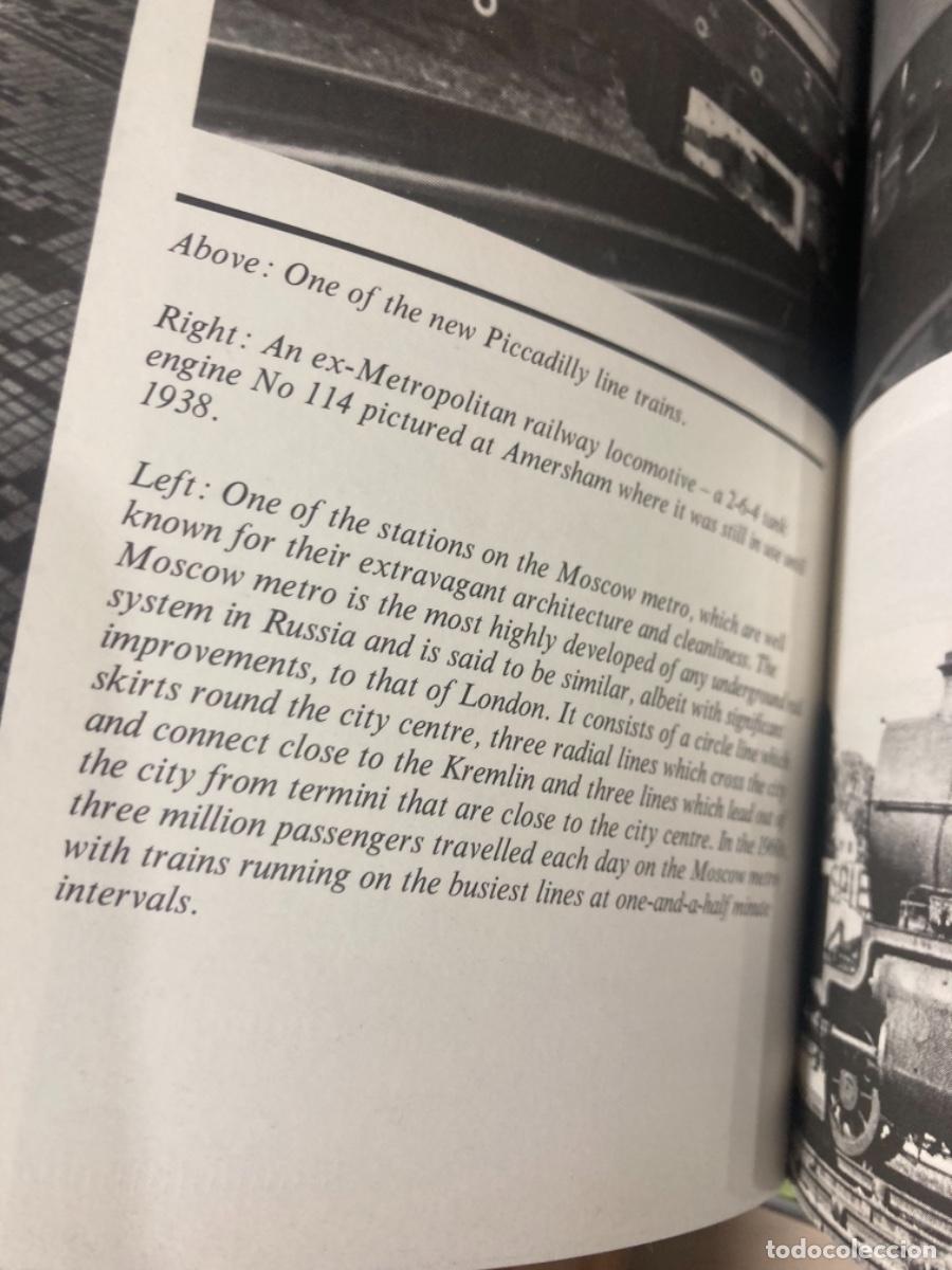Libros de segunda mano: Magnifico libro de tem&aacute;tica de trenes, en ingl&eacute;s - Foto 3