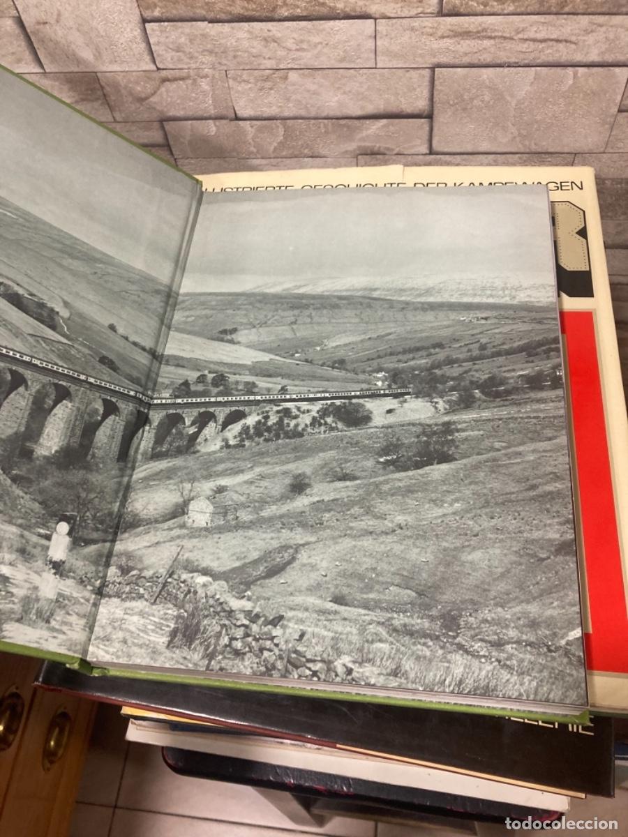 Libros de segunda mano: Magnifico libro de tem&aacute;tica de trenes, en ingl&eacute;s - Foto 4