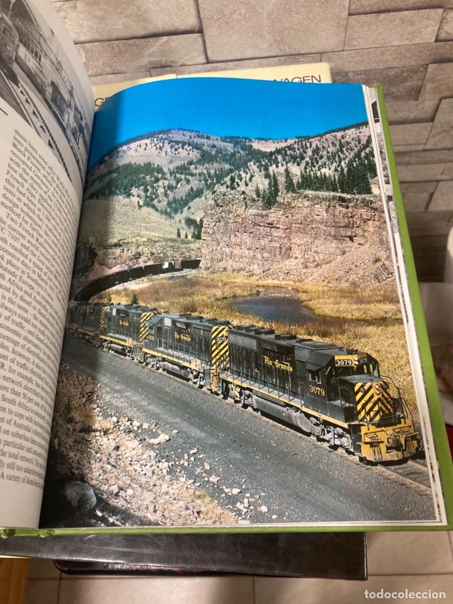 Libros de segunda mano: Magnifico libro de tem&aacute;tica de trenes, en ingl&eacute;s - Foto 5